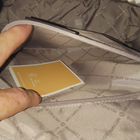 Michael Kors Silver and Gray Women's Bag - Picture 8 of 16